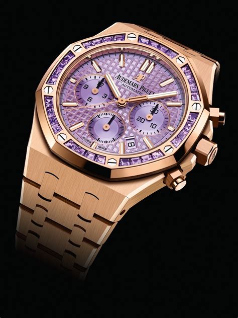 audemars piguet royal oak chronograph amethyst|royal oak selfwinding chronograph price.